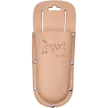 Zenport Holster, Leather Pruner Sheath with Belt Loop, 10PK HJ260