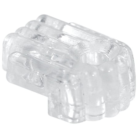 Prime-Line Mirror Clip, Acrylic, Clear, 6PK U9002