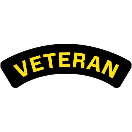 Nmc Veteran Hard Hat Label, Pk25 HH159