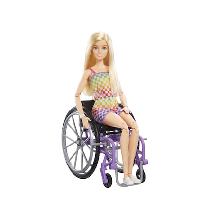 Barbie Fashionistas Wheelchair Doll Multicolored HJT13