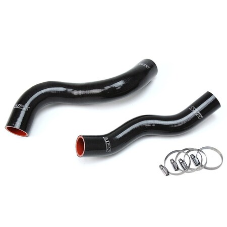 Hps Performance High Temp Reinforced Silicone Radiator Coolant Hose Kit, Black,  57-1703-BLK