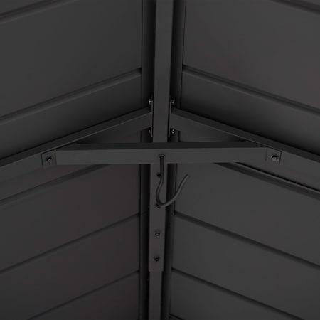 Sunjoy Newville 10.1ft x 21.6ft FSC Wood Carport, Privacy Wall, Rain Gutter, Outdoor Cedar Gazebo Pavilion A110001110