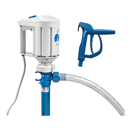 Finish Thompson ElectricDrumPump, Polypropylene, 115VAC DSFP022