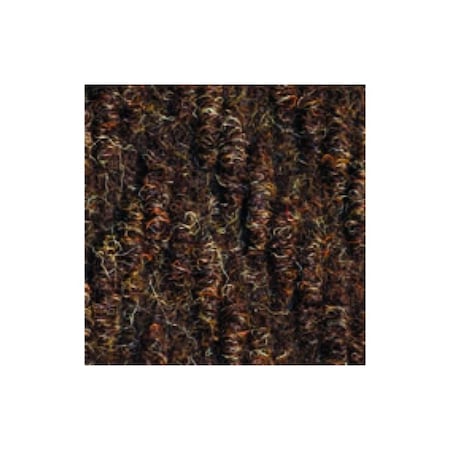 Buymats 4 x 6 ft. Chevron Rib Mat Dark Brown 01-435-1408-40000600
