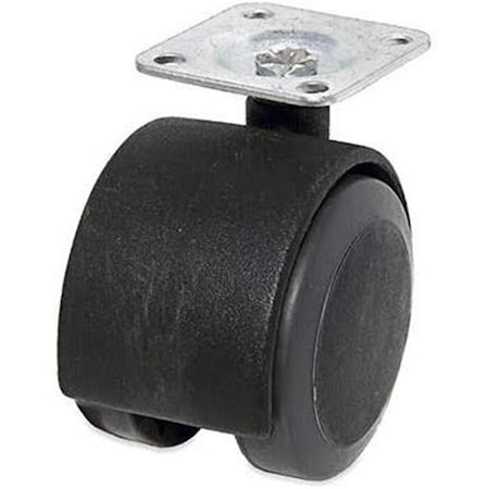 Richelieu 2 in. TG Black Caster, 2PK 235844