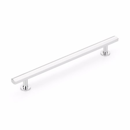 Schaub 8in Center to Center Heathrow Cabinet Pull Polished Chrome Finish 555-26