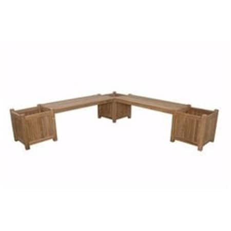 Anderson Teak Planter Bench BH-7121PL