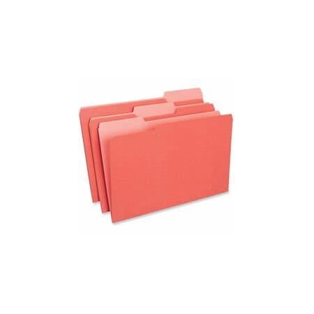 Universal File Folders, Red, 100PK UNV15303