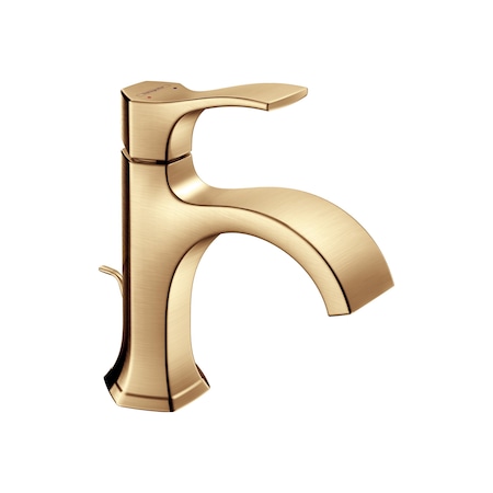 Hansgrohe Locarno Single-Hole Faucet 110 with Pop-Up Drain, 1.2 GPM in Brushed Bronze 04810140