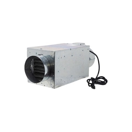 Field Controls In-Line Duct Fan, ABS Plastic, 120V AC FAPV-L