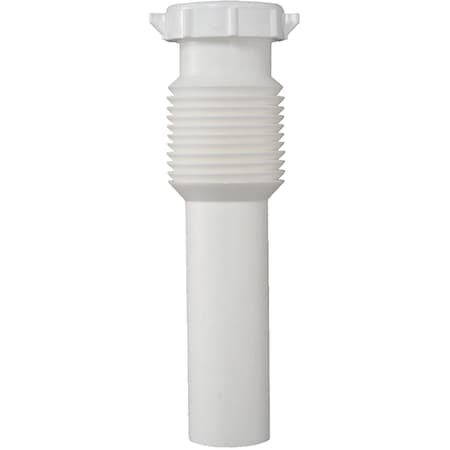 Do It Best 1-1/2''x12'' Wht Plastic Extension Tube DIB812-6