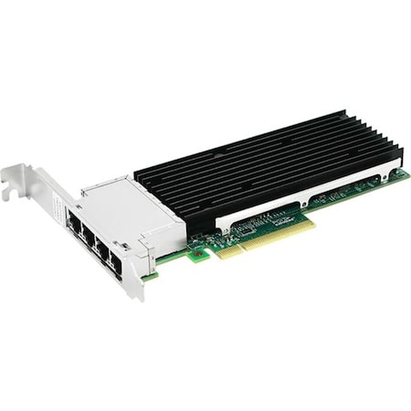 Axiom 10Gbs Quad Port Rj45 Pcie 3.0 X8 Nic Card For Intel-X710T4 X710T4-AX