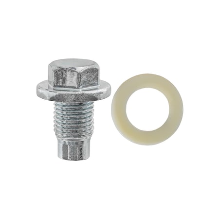 Auveco M14-1.5 Oil Drain Plug with Gasket, 5PK 14678