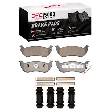 Dfc 5000 Advanced Disc Brake Pad Set, 1551-0964-01