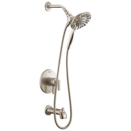 Delta Altado Monitor 17 Series Tub & Shower Trim With In2Ition In Stainless T17442-SS-I