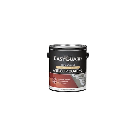 True Value Anti-Slip Floor Coating, Sequoia Brown Flat Acrylic, 1-Gallon EG4600.14.1 GL