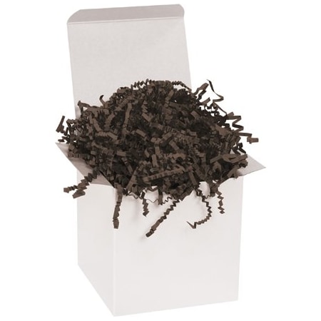 Partners Brand Crinkle Paper, 10 lb Basis Weight, Chocolate CP10G