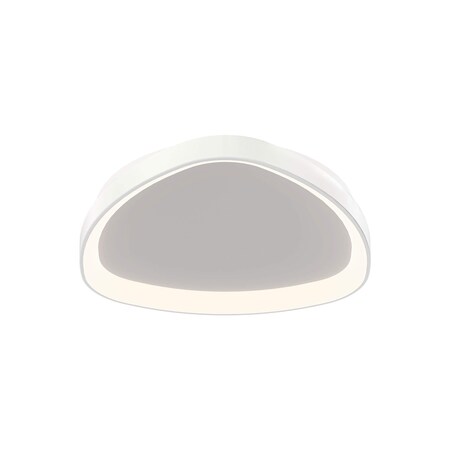 Dals Lighting Pyra 22'' 5CCT LED Flush Mount, White TRFM22-CC-WH