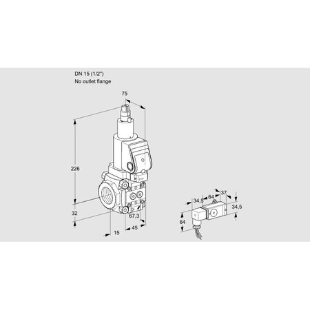 Honeywell Kromschroder VAS1T15/-N/LQSR KS88028266