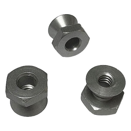 Zoro Select Breakaway Nut, 1/4"-20, PK5 171080