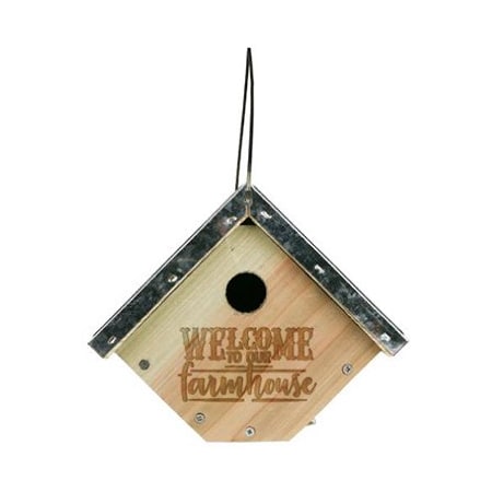 Natures Way Bird Products Rustic Wren House WWGH1-DECO