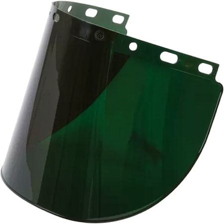 Fibre-Metal By Honeywell Universal Fit Propionate Safety Visor, IR Shade 5.0, .060" Thickness 4178IRUV5