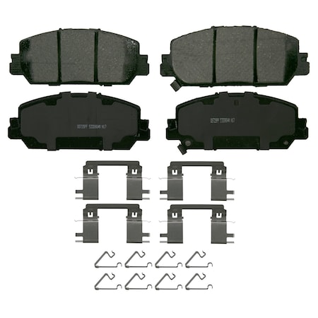 Wagner Brake QuickStop Front Disc Brake Pad Set Ceramic,  ZD2036