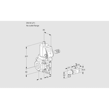 Honeywell Kromschroder VAS350/-R/NWSR KS88015221