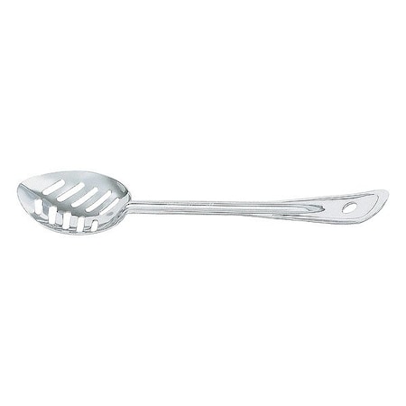 Vollrath Basting Spoon, 15 in L, Silver 46985