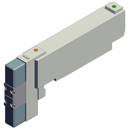 Smc Solenoid Valve, Base-Mounted, VQC2000, 24V DC VQC2200N-51