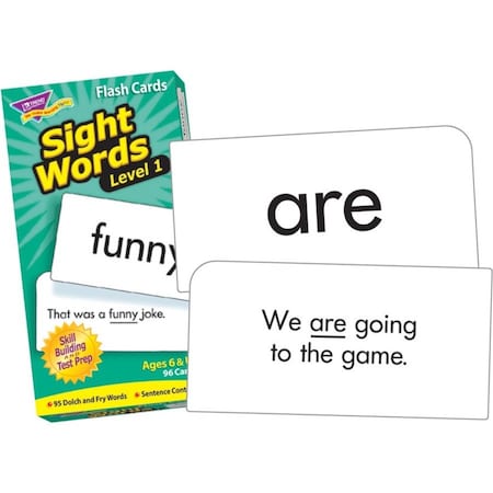 Trend Enterprises Sight Words – Level 1 Skill Drill Flash Cards T53017