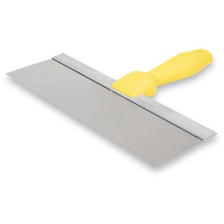 Wal-Board Tools Drywall Taping Knife, 14" Stainless Steel Blade, Yellow Plastic Handle 021-044