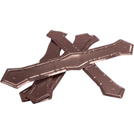 Amerimax Home Products Brown Galvanized Downspout Band 3322919