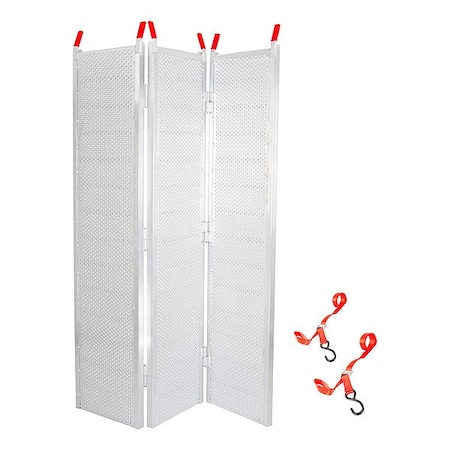 Black Widow Automotive Loading Ramp, Aluminum, 1 7/8"H TFS-7754