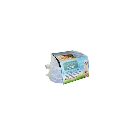 Lixit Garden Pet Water Bowl, Simulated Stone 30-0845-004