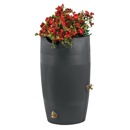 Good Ideas Impressions Havana 50 Gallon Rain Saver - Dark Granite IM-HAVA50-DAR