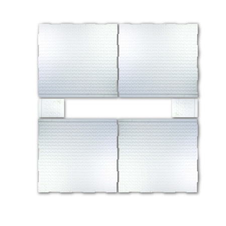 M-D Building Products 48 in. x 48 in. PROVA LINEAR PAN Center Drain TT8903CTR04