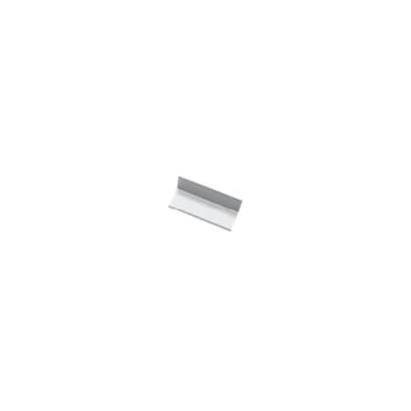 Securitron Door Bracket, Aluminum, Satin Aluminum, For Use With: M32, M370, M38, M380, M62, M670, M68, M680 HEB-2CL-8