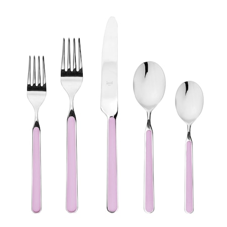 Mepra Fantasia Flatware Set - 20 Pieces - Lilac 10H722020