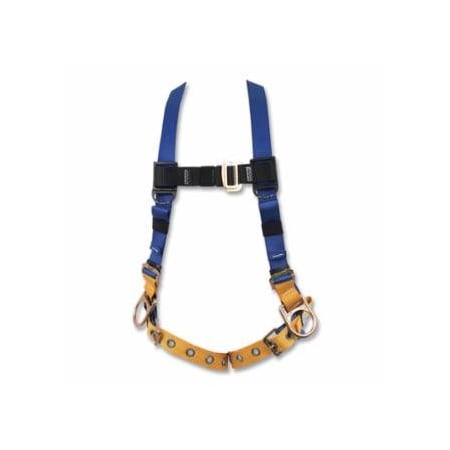 Werner LiteFit, Plus Full Body Harness, Back/Hip D-Rings, X-Large, Quick Connect/Tongue Buckle 865-H332004XQP