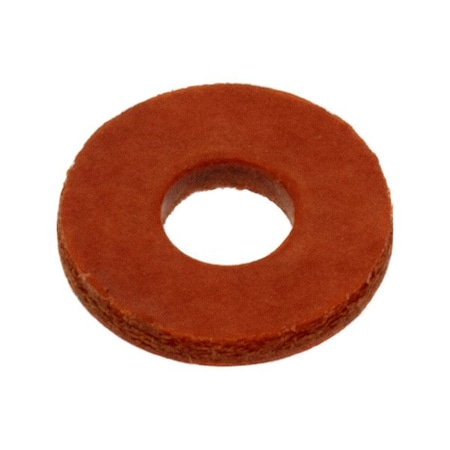 Zoro Select Flat Washer, For Screw Size #4 , Fiber Not Applicable Finish, 25 PK Z8602