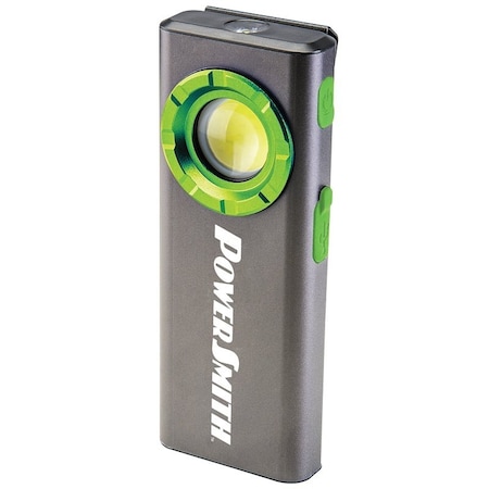 Richpower PowerSmith Pocket Flood/Spot Light, Rechargeable, 2 Ah, Lithium-Ion Battery, LED Lamp, 1200 Lumens PLR12F2S