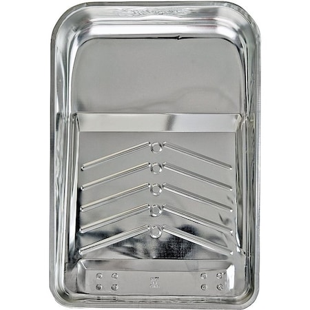 Linzer RM435 Paint Tray, 13-15/16 in L, 19 in W, 4 qt Capacity, Metal RM 435
