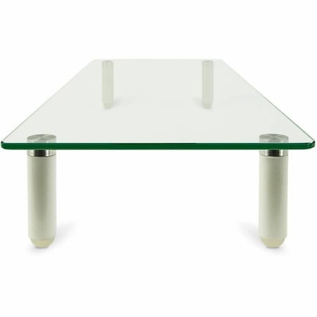 Mount-It Glass Monitor Desk Stand, 22IN X 8.3IN MI-7263