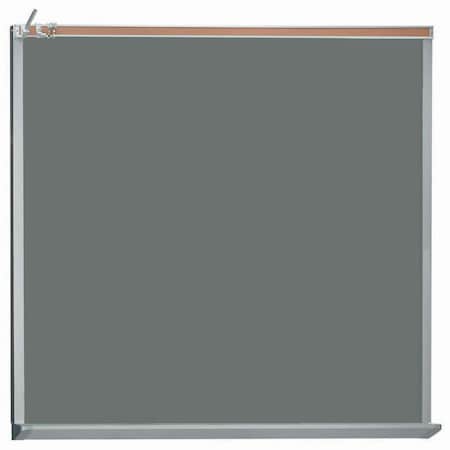 Aarco Architectural High Performance Slate Chalkboard Size 48''Hx48''W 420-007C-4848S