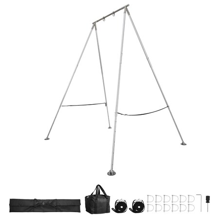 Vevor Yoga Stand Frame 310 lbs Load Swing Stand Triangular Structure Aerial Rig SS-RY-01
