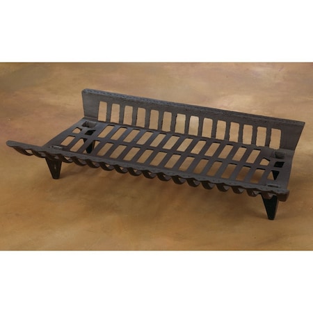 Home Impressions Zero Clearance 29-1/2'' Cast-Iron Fireplace Grate FG-1004