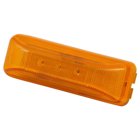 Grote Lighting LED Clearance Marker Lights, Amber, 12V, Rectangular, Grommet/Bracket Mount MKR4710YPG