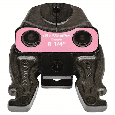 Rothenberger Press Jaw, Steel, 1/4 in Pipe Size 1000001749