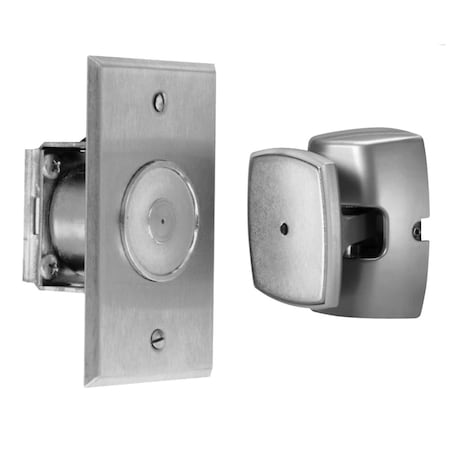 Rixson Electromagnetic Door Holder/Release, Low Projection Wall, Aluminum Painted 990M 689